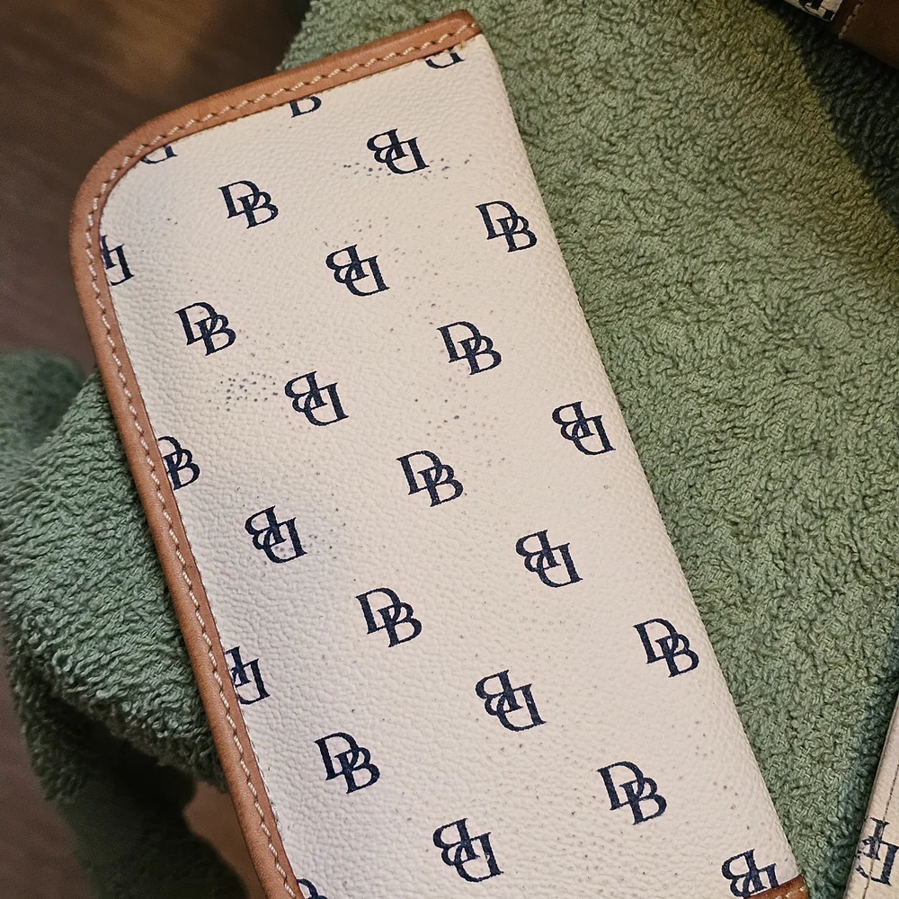 Dooney & Bourke White and Tan Satchel Set - Picture 4 of 14